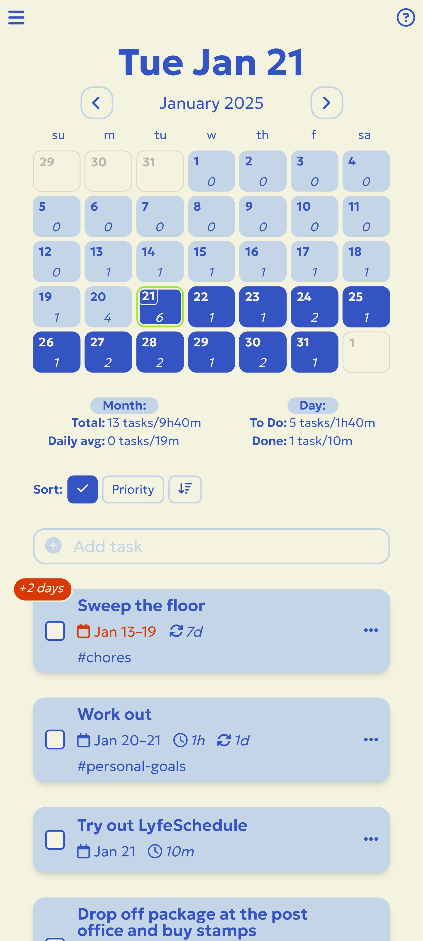LyfeSchedule